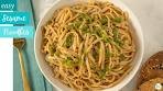 Easy Sesame Udon Noodles