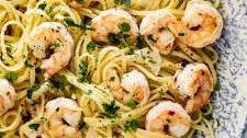 Easy Shrimp Aglio e Olio