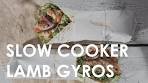 Easy Slow Cooker Lamb Gyros | Family Recipe Series