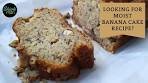 Easy to Make Moist Banana Walnut Cake (Revised) 2022