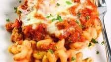Easy Tomato Alfredo Pasta Bake