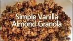 Easy Vanilla Almond Granola Clusters