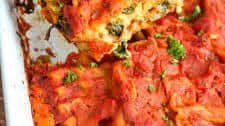 Easy Vegan Lasagna with Chickpea Ricotta