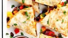 Easy Veggie Quesadillas