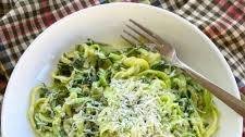 Easy Zucchini Noodle Alfredo