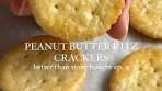 Eating healthy & delicious 💚 | Peanut Butter Ritz Cracker ...