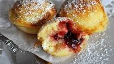 Ebelskivers (Danish Pancakes) With Lingonberry Jam