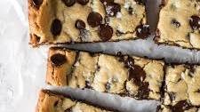 Egg Yolk Chocolate Chip Cookie Bars