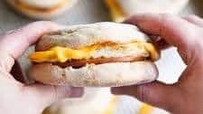 English Muffin Breakfast Sandwich