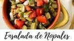 Ensalada de Nopales- Mexican Cactus Salad