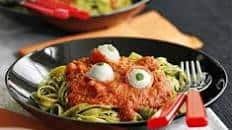 Eyeball pasta