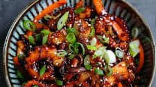 Fiery Korean-Style Baby Octopus Stir-Fry Recipe