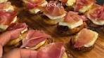 fig, brie, prosciutto crostini #crostini #briecrostini #fallrecipes ...