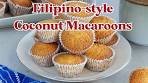 Filipino Coconut Macaroons