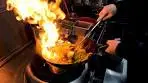 Fire noodles, Fried Egg on Spicy Black bean sauce noodles ...