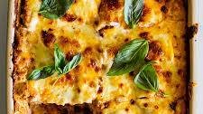 Four cheese lasagna