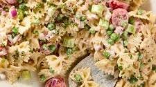 French Onion Dip Pasta Salad