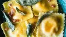 Fresh Homemade Butternut Squash Ravioli