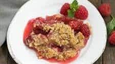 Fresh Raspberry Crisp