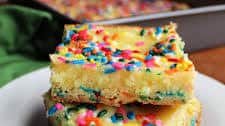 Funfetti Gooey Butter Cake