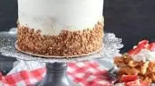 Funnel Cake Layered Cake