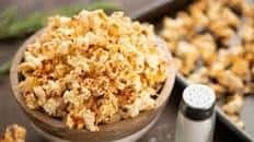 Garlic and Herb Parmesan Popcorn