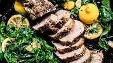 Garlic and Herb Rub Pork Tenderloin