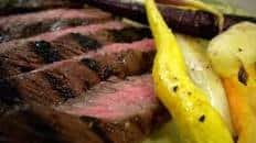 Garlic-Balsamic Skirt Steak