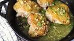 Garlic Butter Chicken Thighs