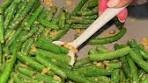 Garlic Butter Green Beans 1 lb green beans 2 tbsp salted ...