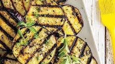 Garlic-Herb Grilled Eggplant