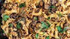 Garlic Mushroom Pasta Recipe