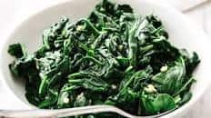 Garlic Sautéed Spinach