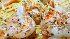 Garlic Shrimp Linguine