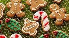 Gingerbread Cookies with Royal Icing