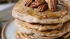 Gluten Free and Maple Sweetened Buckwheat Pancakes