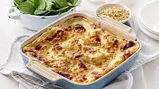 Gluten Free Three Cheese Spinach Lasagne