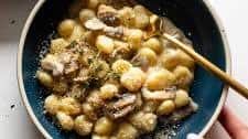 Gnocchi with Creamy Mushroom Sauce