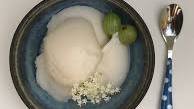 Gooseberry and Elderflower Sorbet