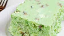 Grandma's Lime Green Jello Salad Recipe (with Cottage Cheese & Pineapple)