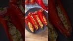 Greek stuffed peppers with feta 🌶️ your next fav meze! #greek ...