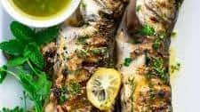 Grilled Branzino with Lemon and Fresh Herbs