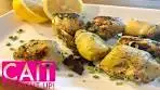 Grilled Lemon Garlic Artichoke Hearts Recipe | Cait Straight Up