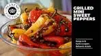 GRILLED MINI SWEET PEPPERS | Ready in 15!!!