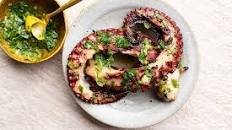 Grilled Octopus, Olive Oil and Gremolata