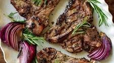 Grilled Veal T-Bone Chops