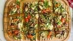 Grilled Veggie Grilled Pizza