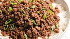 Ground Beef Bulgogi