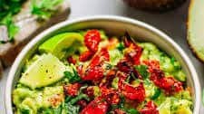 Guacamole with Rosemary Sun-Dried Tomatoes