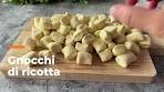 Hai mai provato gli GNOCCHI DI RICOTTA? Sono ...